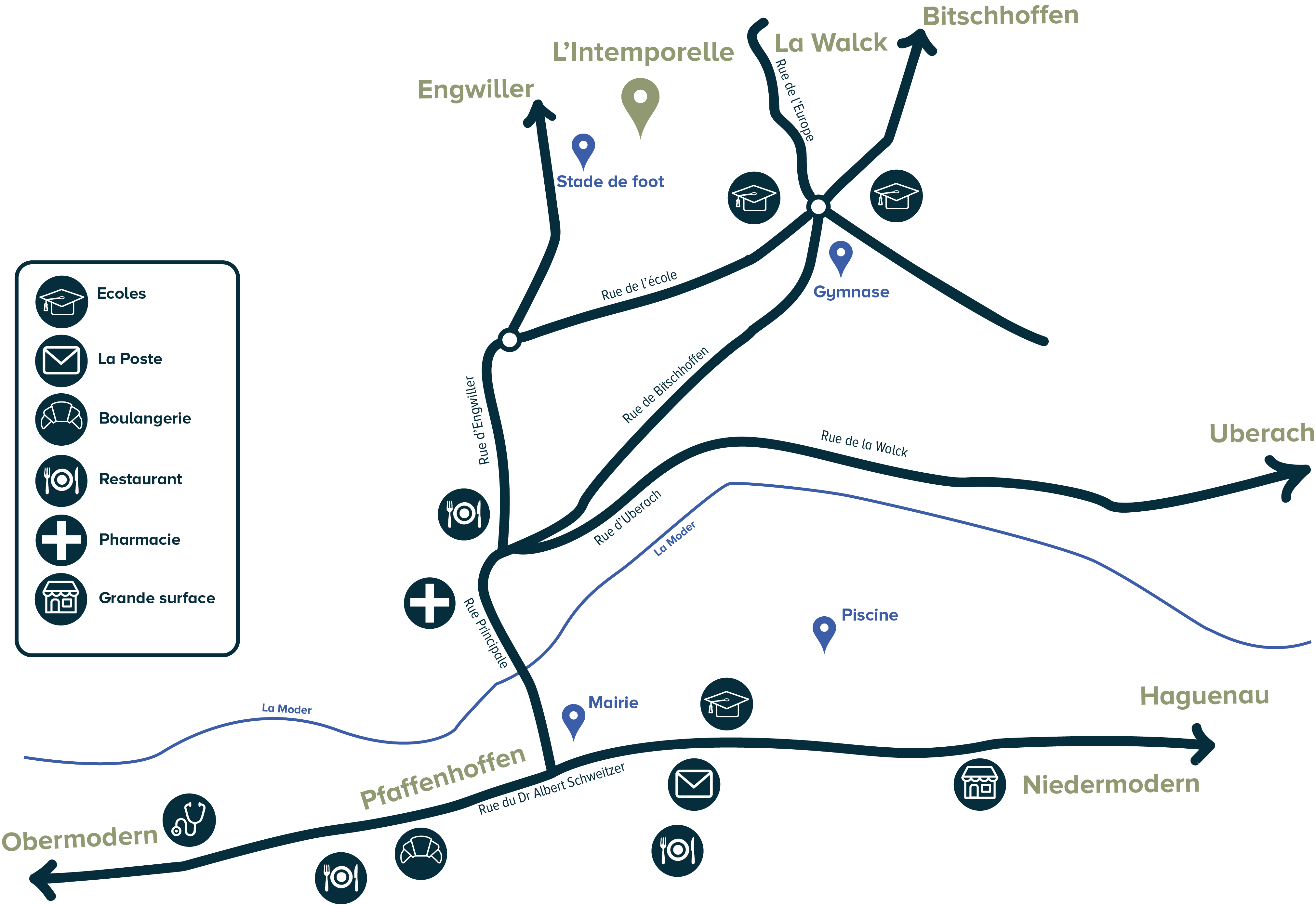 Carte situation L'Intemporelle