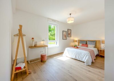 Chambre 1 - Appartement Témoin de la Résidence Sérénité à Soultz-les-Bain - Logement Neuf