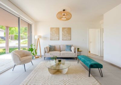 Salon - Appartement Témoin de la Résidence Sérénité à Soultz-les-Bain - Logement Neuf