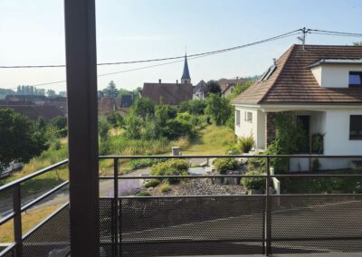 Vue Exposition Sud - Résidence Sérénité à Soultz-les-Bain - Logement Neuf